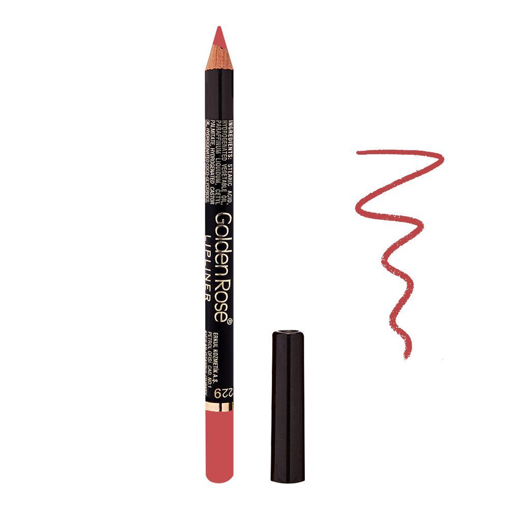 Golden Rose Lip Liner Pencil, 229, Lip Pencils & Liner, Golden Rose, Chase Value