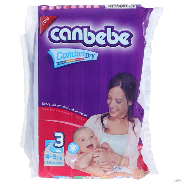 Canbebe Super Midi (4-9 kg), Diapers & Wipes, Chase Value, Chase Value