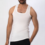 Mayer Gold Vest Sando - White, Men's Vest, Chase Value, Chase Value