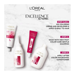 L'Oreal Paris Excellence Hair Color, Very Light Ash Blonde 9.1, Hair Color, Loreal, Chase Value