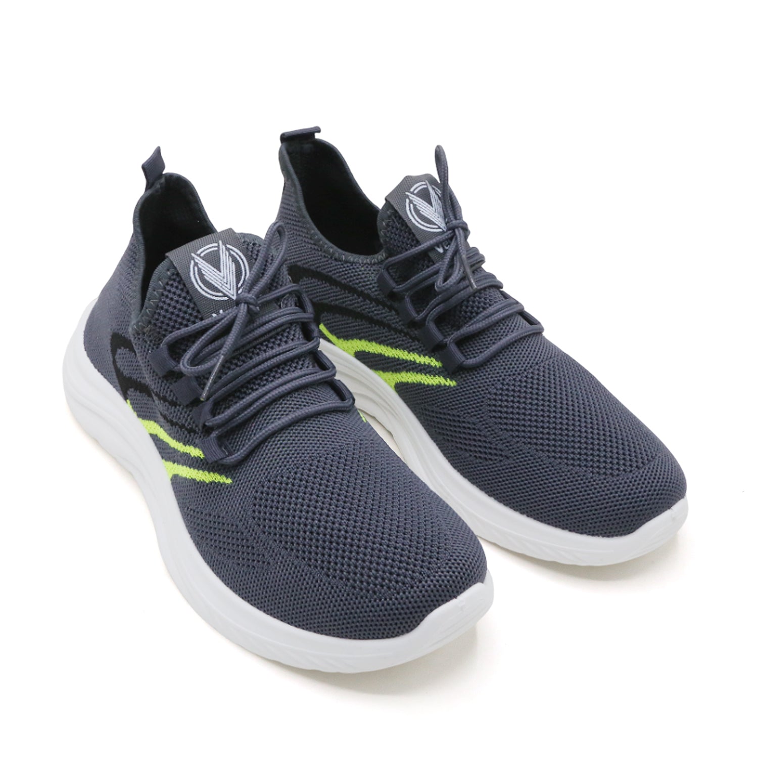 Lightweight Lace-up Slip-on Jogger XT-5512 - Grey, Men's Sports Shoes, Chase Value, Chase Value