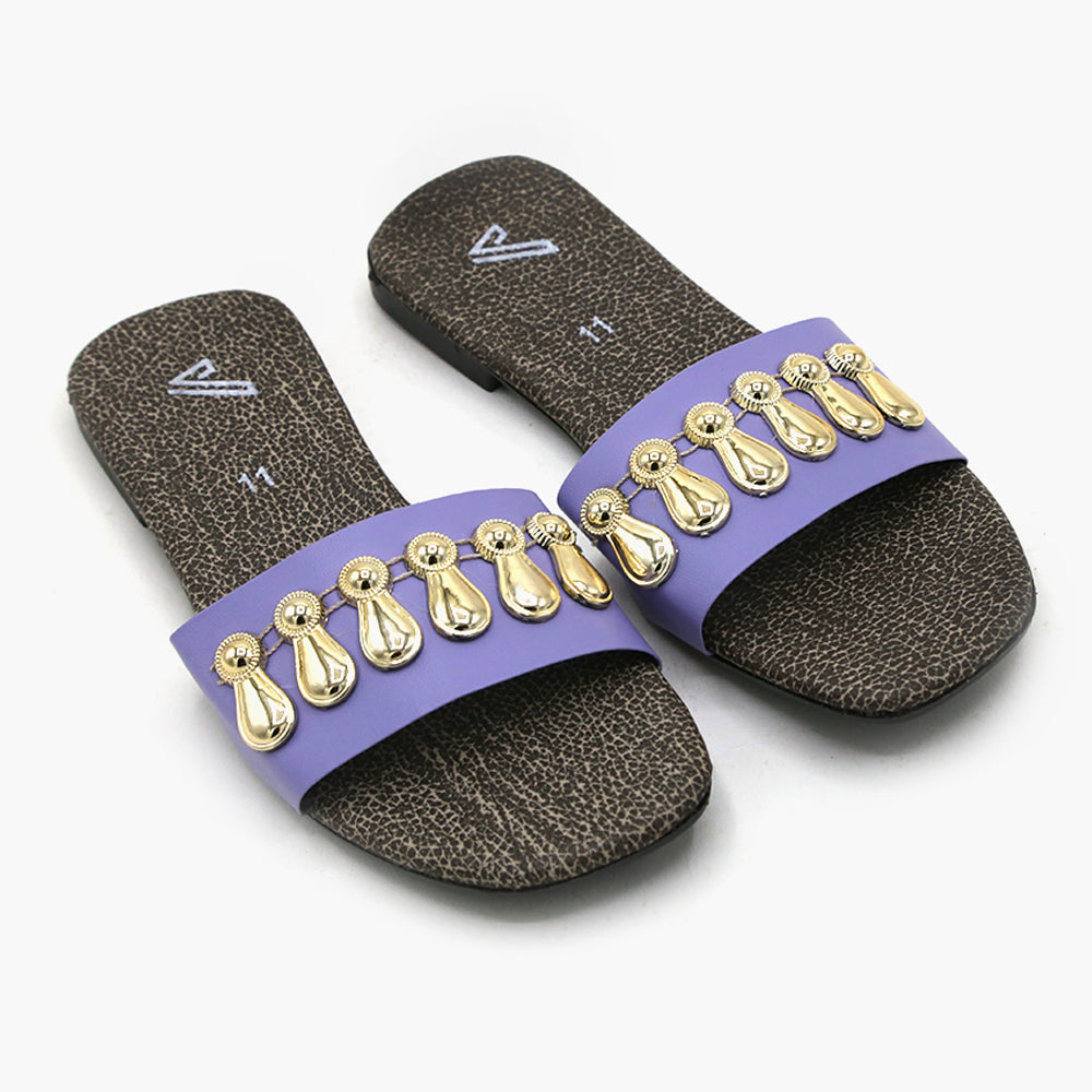 Girls Slipper - Purple, Girls Slippers, Chase Value, Chase Value