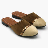 Girls Banto Slipper - Mustard, Girls Slippers, Chase Value, Chase Value