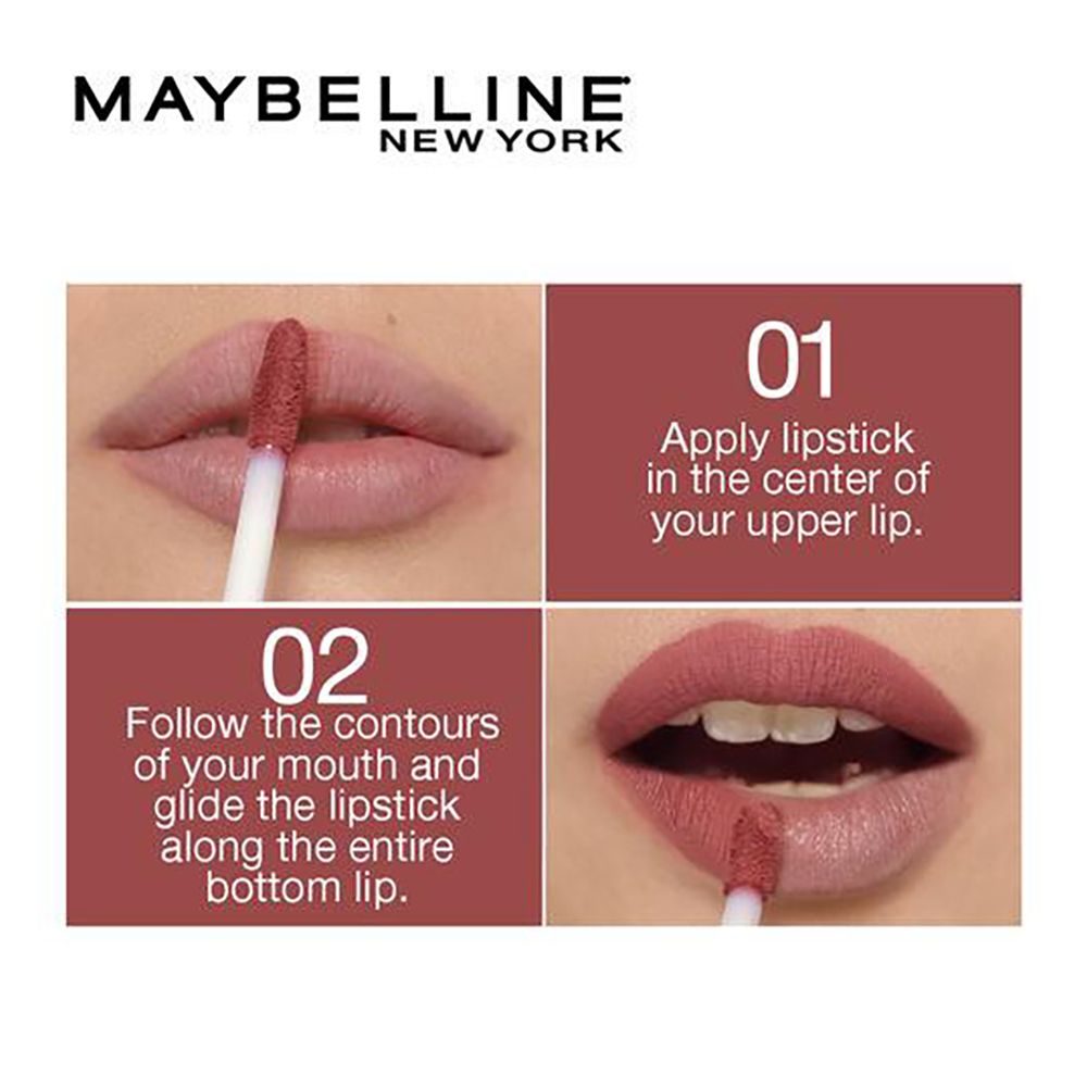 Maybelline New York Color Sensational Liquid Matte Lipstick, 06, Best Babe, Lip Gloss And Balm, Maybelline, Chase Value