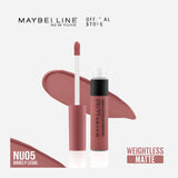 Maybelline Color Sensational Liquid Matte, NU05, Barely Legal, Lip Gloss And Balm, Maybelline, Chase Value