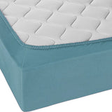 Double Bed Fitted Sheet Jersey - Steel Blue, Double Size Bed Sheet, Chase Value, Chase Value