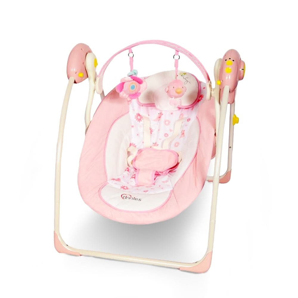 Tinnies Baby Swing Pink - T006, Carrier Strollers & Furniture, Tinnies, Chase Value