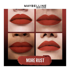Maybelline New York Color Sensational Ultimate Matte Lipstick, 899 More Rust