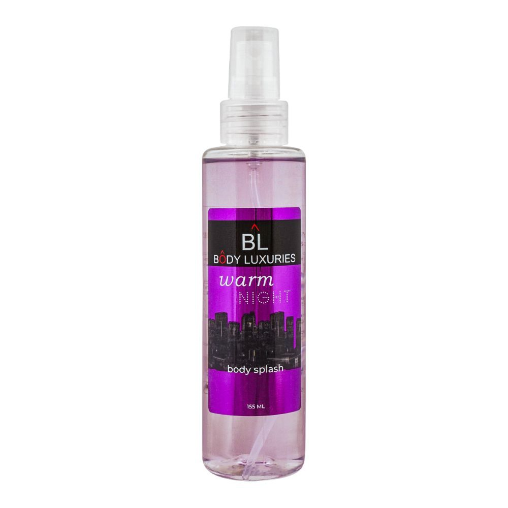 Luxuries Warm Night Body Splash, 155ml, Men Body Spray & Mist, Body Luxuries, Chase Value