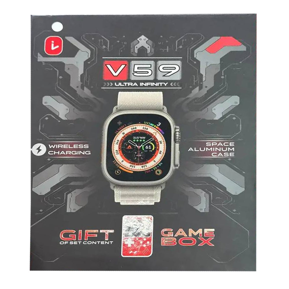 Game Console, Fitness Tracker - V59 Ultra Smart Watch Gift Set, Smart Watches, Chase Value, Chase Value