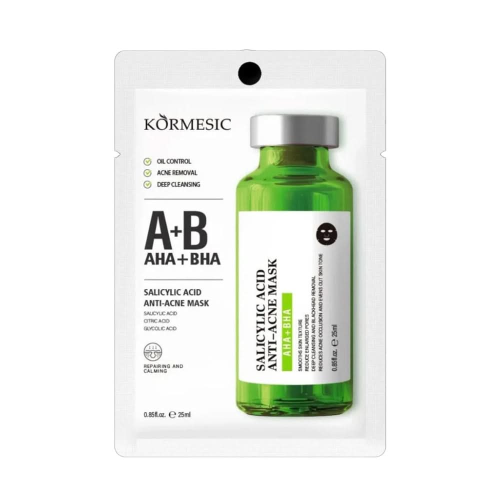 Kormesic Salicylic Acid-Acne Face Mask 25ml, Facial Masks, Chase Value, Chase Value