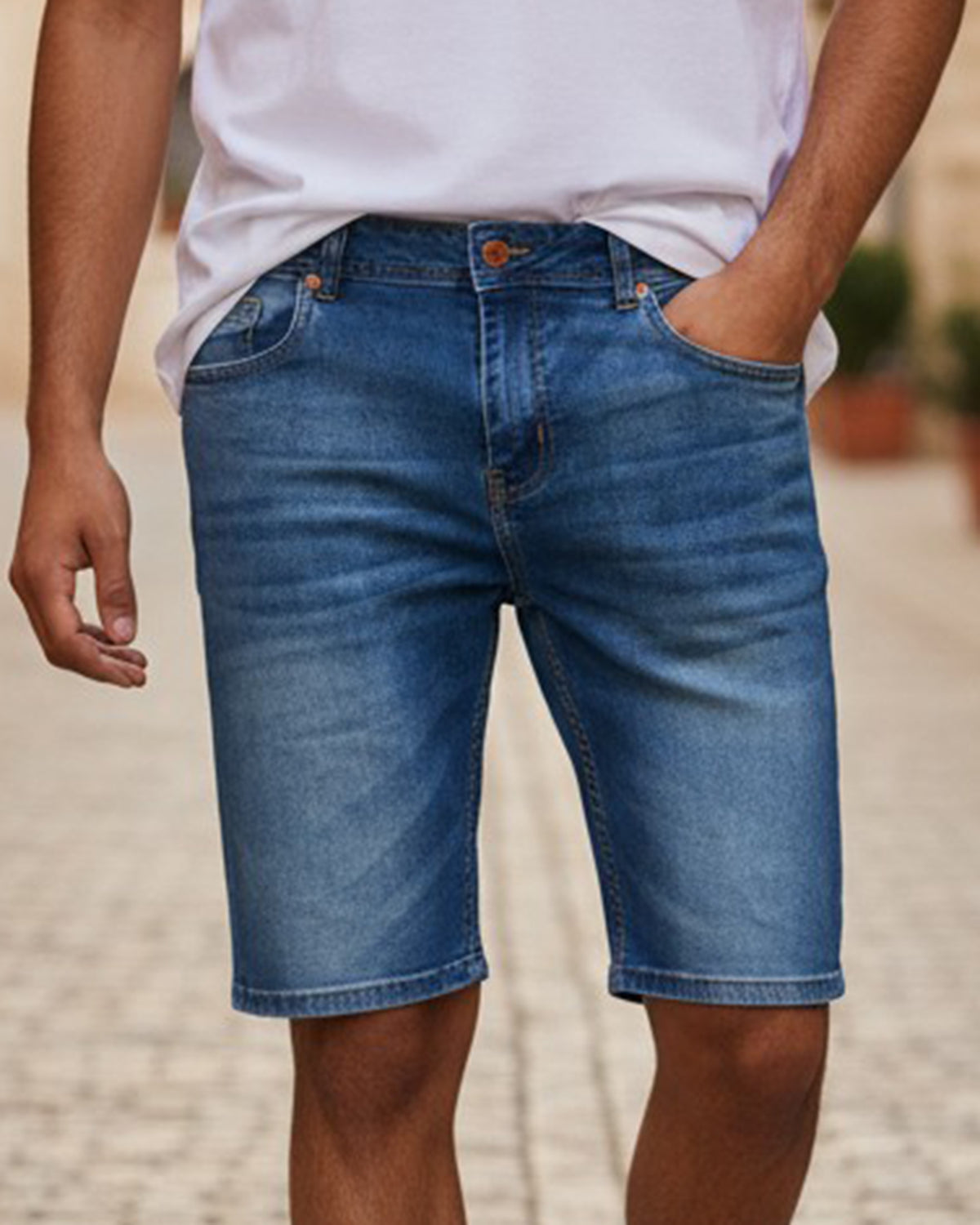 Eminent Men's Denim Short - Light Blue, Men's Shorts, Eminent, Chase Value