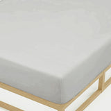 Single Bed Fitted Sheet Jersey - White, Single Size Bed Sheet, Chase Value, Chase Value