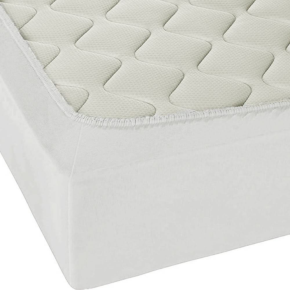 Single Bed Fitted Sheet Jersey - White, Single Size Bed Sheet, Chase Value, Chase Value