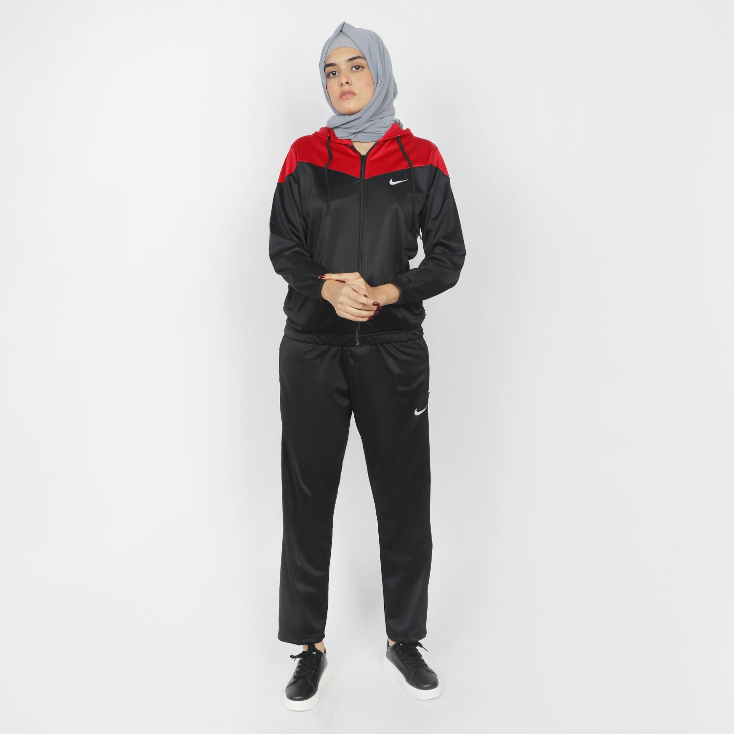 Women's Full Sleeves Track Suit - Red, Women Two Piece Outfit, Chase Value, Chase Value
