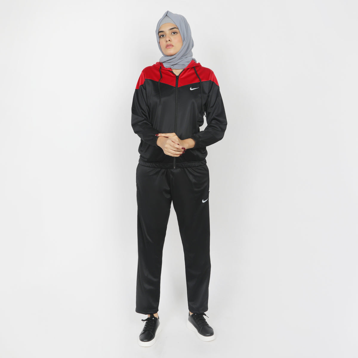 Women's Full Sleeves Track Suit - Red, Women Two Piece Outfit, Chase Value, Chase Value