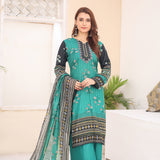Laiba By SN Cloth Printed Unstitched 3 Pcs Suit - 4, Women, 3Pcs Shalwar Suit, SN Cloth, Chase Value