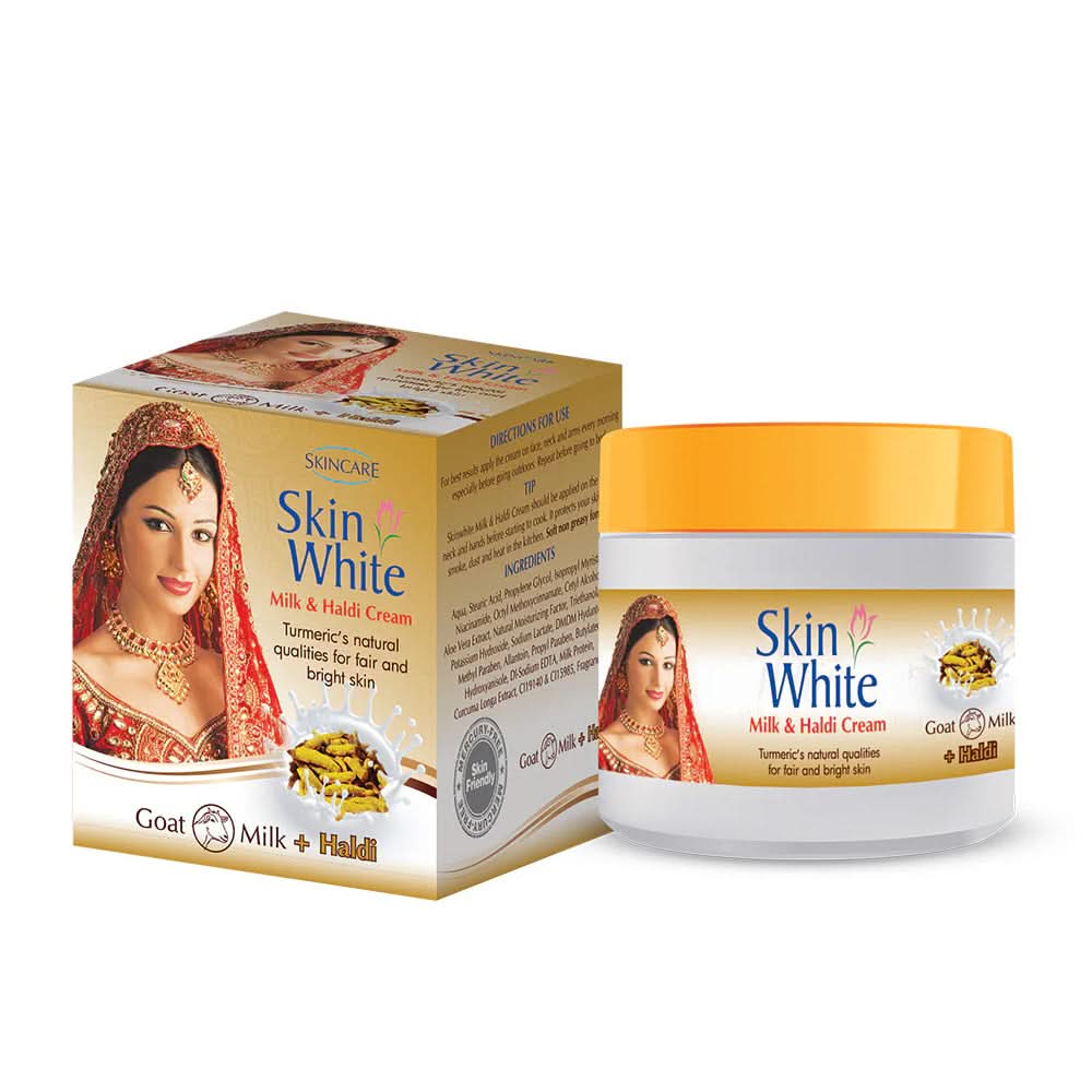 Skin White Milk & Haldi Cream 83gm, Creams & Lotions, Skin White, Chase Value