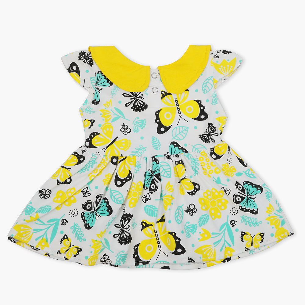 Girls Frock - Yellow, Girls Frocks, Chase Value, Chase Value