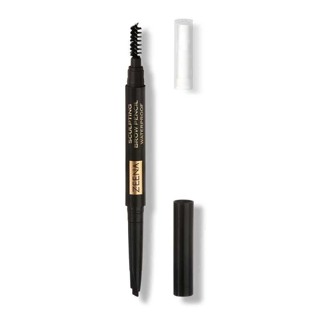 Zeena Sculpting Brow Pencil Waterproof, 030, Dark, Lip Pencils & Liner, Zeena, Chase Value
