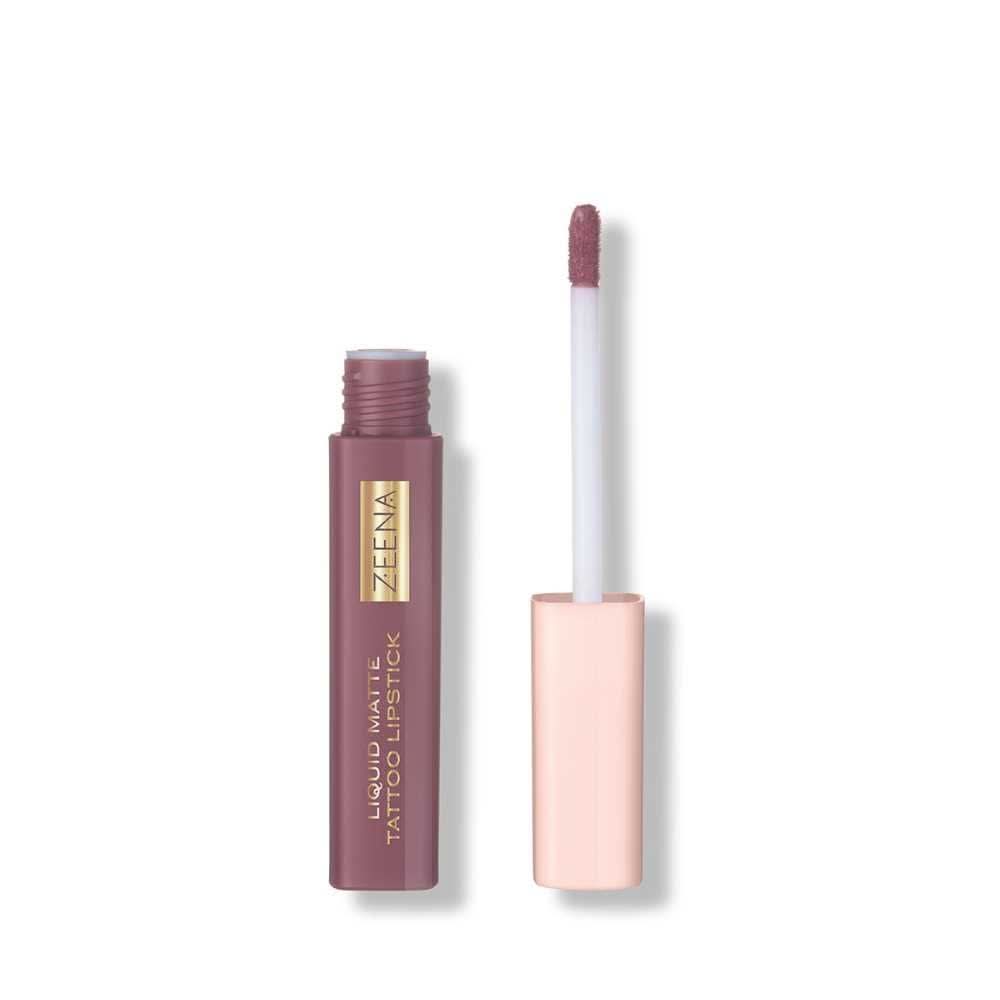 Zeena Liquid Matte Tattoo Lipstick, 030, Exotic Nude, Liquid Lipstick, Zeena, Chase Value