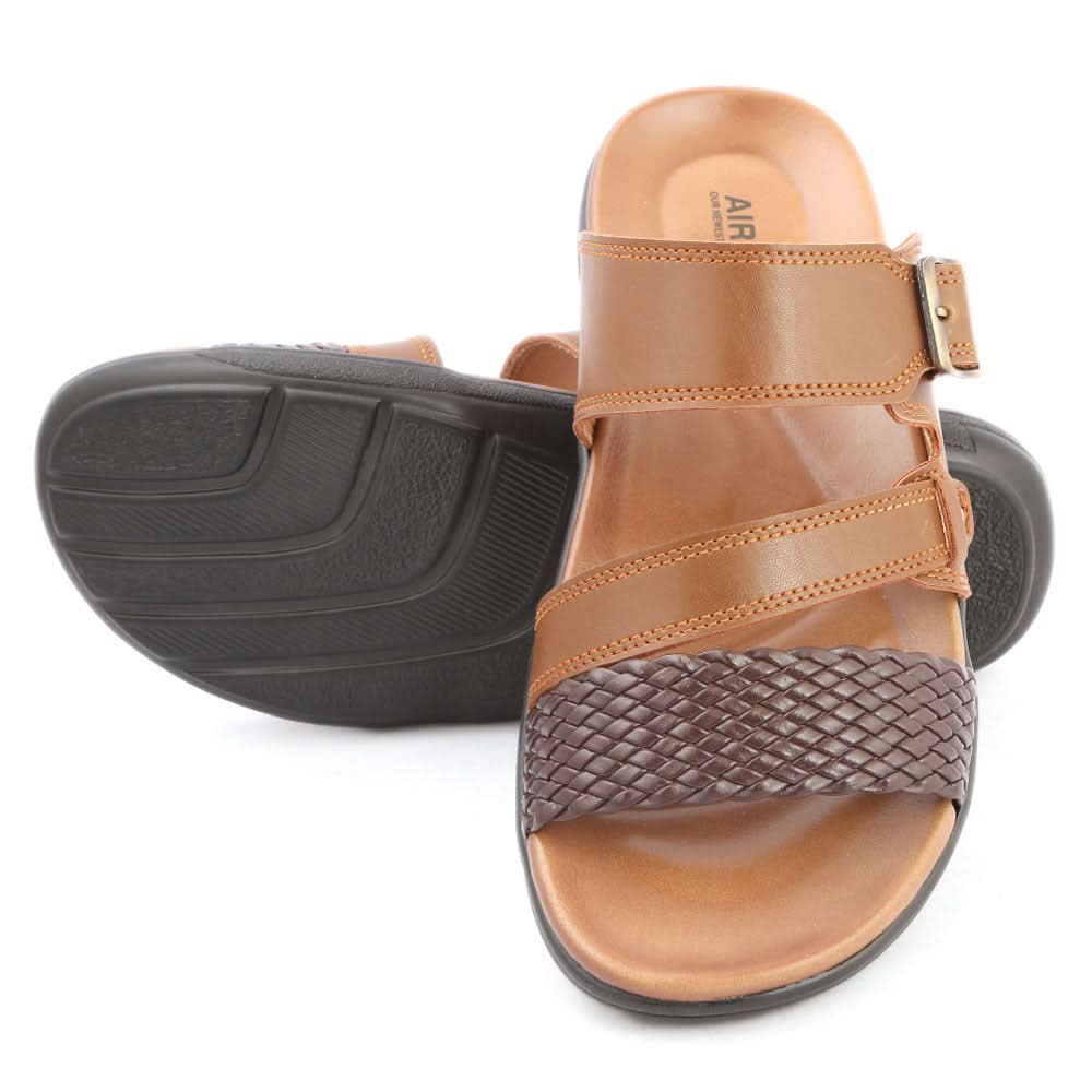 Men's Slippers (001) - Brown, Men, Slippers, Chase Value, Chase Value