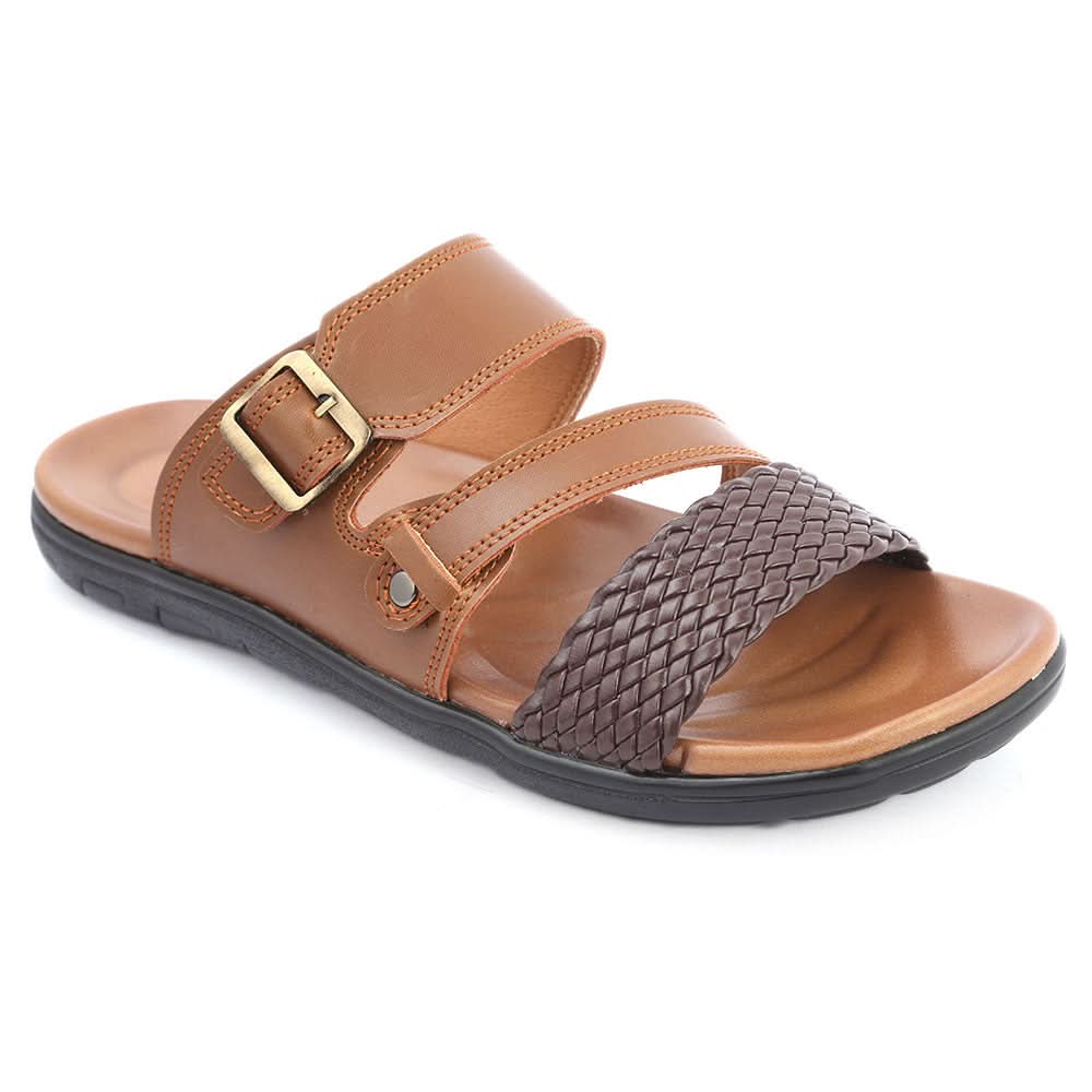 Men's Slippers (001) - Brown, Men, Slippers, Chase Value, Chase Value