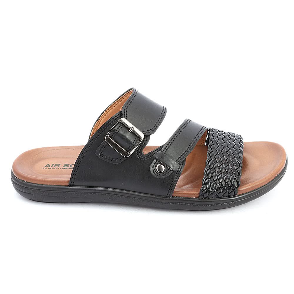 Men's Slippers (001) - Black, Men, Slippers, Chase Value, Chase Value