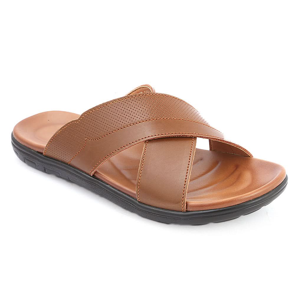 Men's Slippers (003) - Brown, Men, Slippers, Chase Value, Chase Value