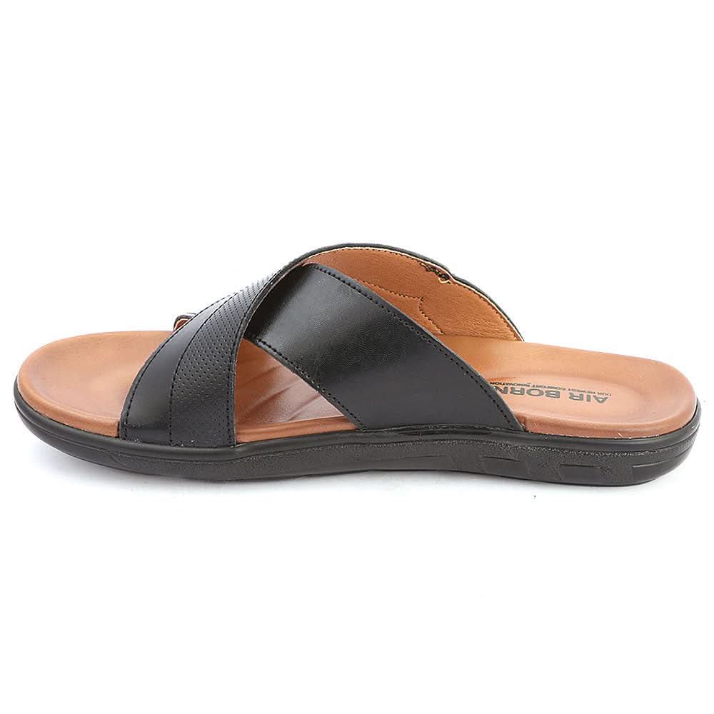 Men's Slippers (003) - Black, Men, Slippers, Chase Value, Chase Value