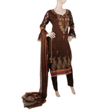 Khadde Printed Lawn 3 Piece Un-Stitched Suit - 004, Women, 3Pcs Shalwar Suit, United Textiles, Chase Value