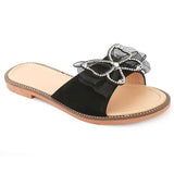 Girls Fancy Slippers 005 - Black, Kids, Girls Slippers, Chase Value, Chase Value