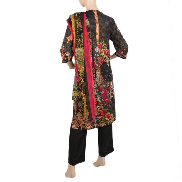 Khadde Printed Lawn 3 Piece Un-Stitched Suit - 008, Women, 3Pcs Shalwar Suit, United Textiles, Chase Value