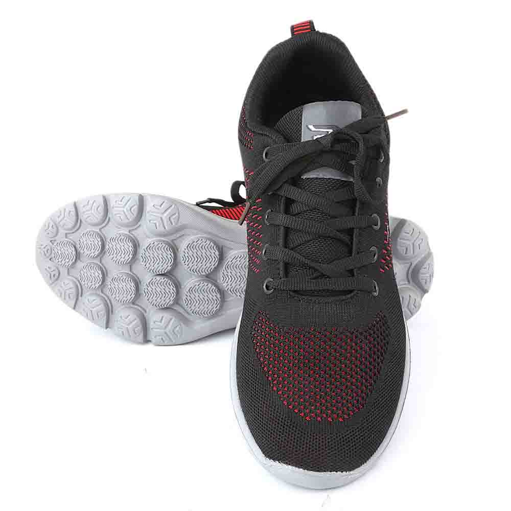 Men's Sports Joggers (1843) - Black - Red, Men, Sports Shoes, Chase Value, Chase Value