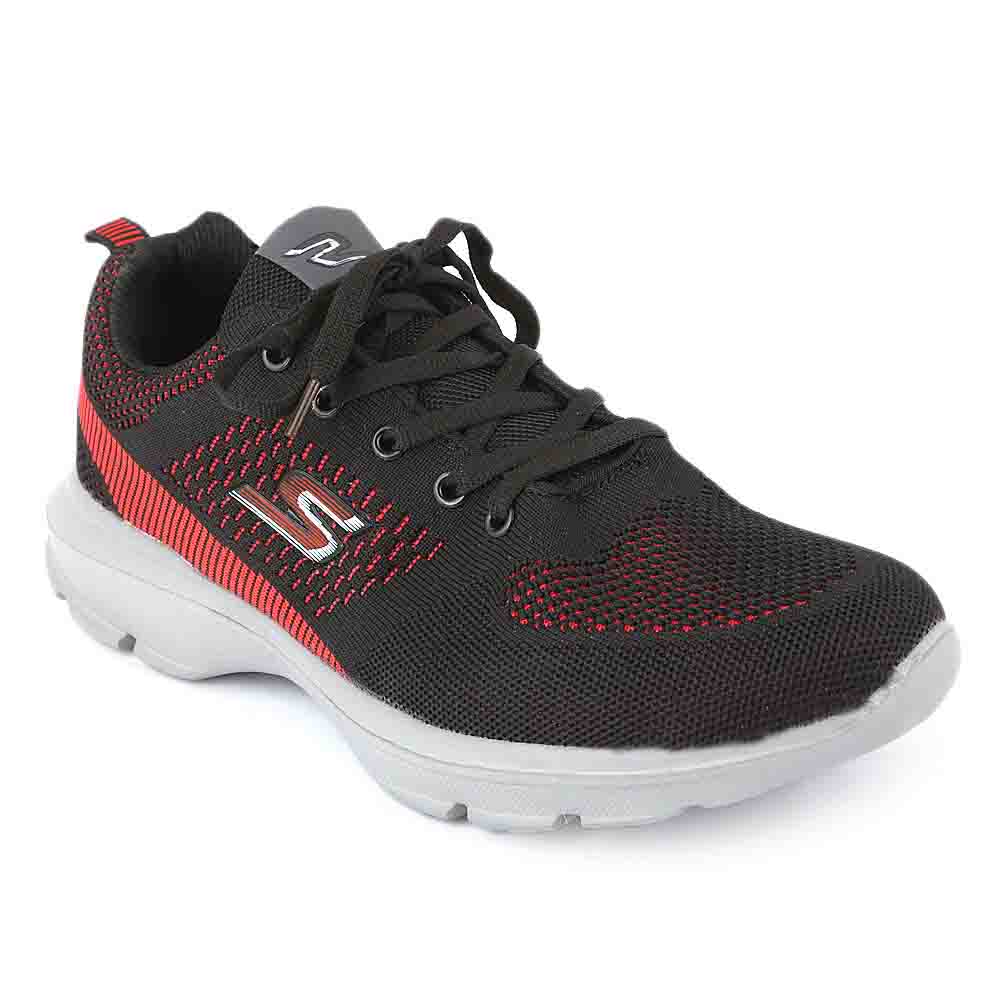 Men's Sports Joggers (1843) - Black - Red, Men, Sports Shoes, Chase Value, Chase Value
