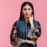 Regalia Tunic Printed Cambric Lawn Un-Stitched Kurti Vol 4 - 01, Women, Unstitched Kurti, Regalia Textiles, Chase Value