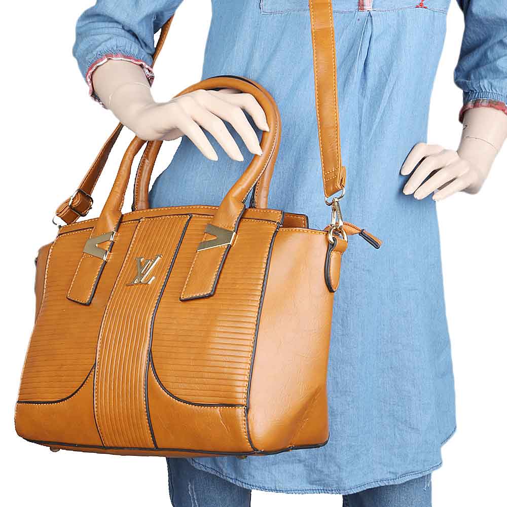 Women's Handbag 2 Pcs (Y-0162) - Yellow, Women, Bags, Chase Value, Chase Value