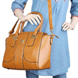 Women's Handbag 2 Pcs (Y-0162) - Yellow, Women, Bags, Chase Value, Chase Value