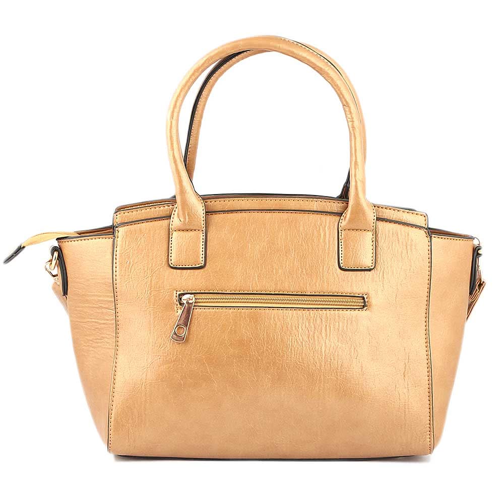 Women's Handbag 2 Pcs (Y-0162) - Gold, Women, Bags, Chase Value, Chase Value