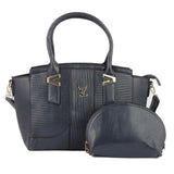 Women's Handbag 2 Pcs (Y-0162) - Blue, Women, Bags, Chase Value, Chase Value