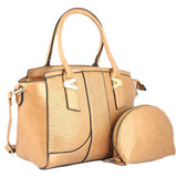Women's Handbag 2 Pcs (Y-0162) - Gold, Women, Bags, Chase Value, Chase Value