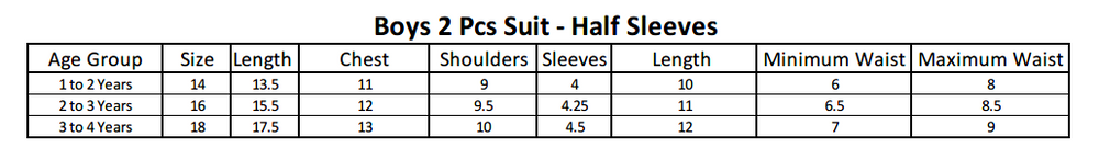 Boys 2 Pcs Suit Half Sleeves - Light Grey, Kids, Boys Sets And Suits, Chase Value, Chase Value