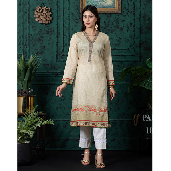 Regalia Digital Printed Unstitched Kurti V-2 - 1, Women, Unstitched Kurti, Regalia Textiles, Chase Value
