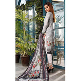 Zavia Digital Printed Lawn 3 Piece Un-Stitched Suit - 01, Women, 3Pcs Shalwar Suit, Fairdeal Textiles, Chase Value
