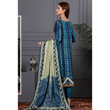 Orchid Modal Satin Digital Printed Un-Stitched 3 Pcs Suit - 1, Women, 3Pcs Shalwar Suit, Orchid, Chase Value