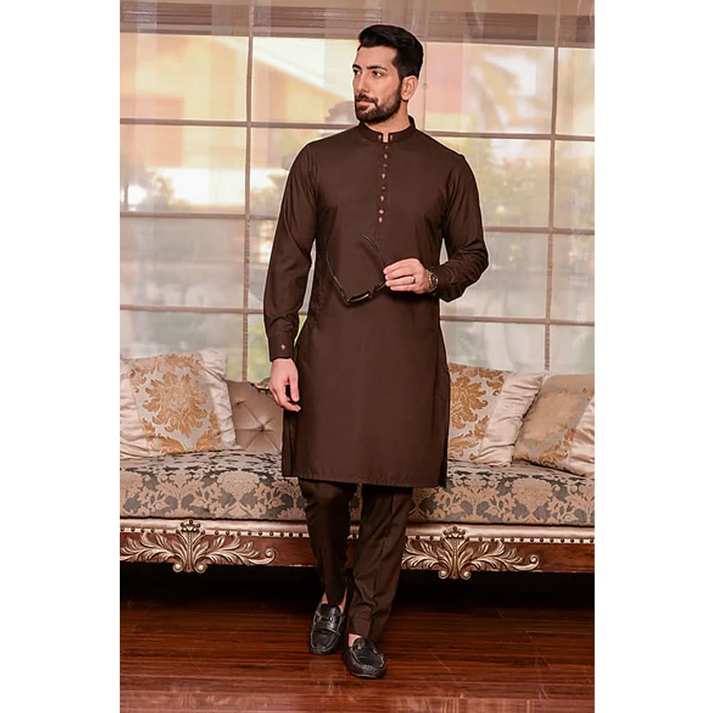 Men's Wash & Wear Unstitched Suit - 6, Men, Unstitched Fabric, Chase Value, Chase Value