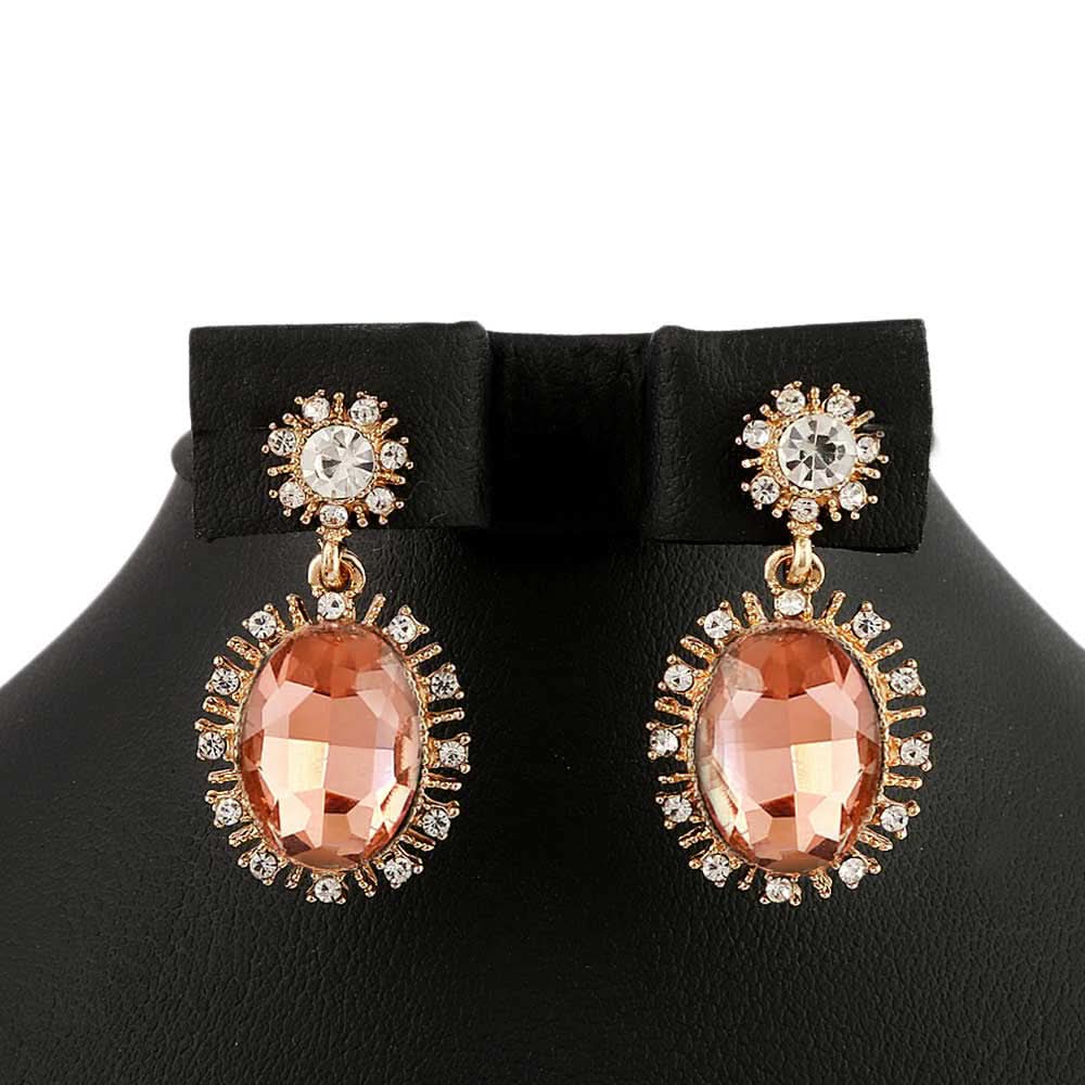 Women's Fancy Earrings - Golden Peach, Jewellery, Chase Value, Chase Value