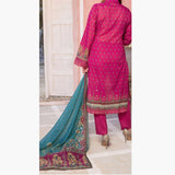Aisha Alishba Lawn 3Pcs Unstitched Suit - 2, Women, 3Pcs Shalwar Suit, VS Textiles, Chase Value