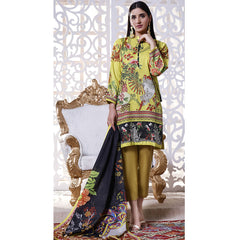 Halime Sultan Khaddar Digital Printed 3Pcs Unstitched Suit - 2, Women, 3Pcs Shalwar Suit, Chase Value, Chase Value