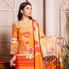 Halime Sultan Digital Printed Lawn 3Pcs Unstitched Suit V1 - 2, Women, 3Pcs Shalwar Suit, Halime Sultan, Chase Value